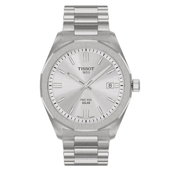 TISSOT WATCH PRC 100 SOLAR 39MM T1514221103100 - Vincent Watch