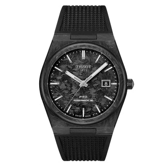 TISSOT WATCH PRX POWERMATIC 80 CARBON 40MM T1379079720100 - Vincent Watch