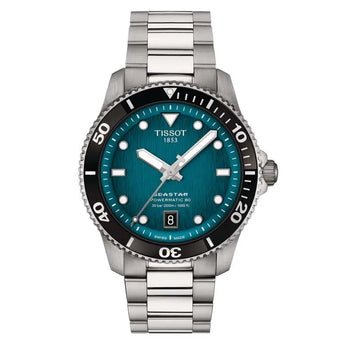 TISSOT WATCH SEASTAR 1000 POWERMATIC 80 40MM T1208071109100 - Vincent Watch