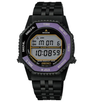 SEIKO "EDO PURPLE" 145TH ANNIVERSARY CLASSIC DIGITAL LIMITED EDITION MEN WATCH 37MM HFL001P1 SEIKO 5