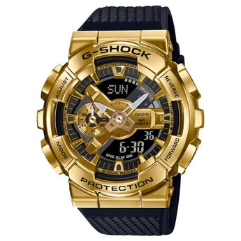 CASIO G - SHOCK WATCH STEEL BEZEL GM - 110G - 1A9DR - Vincent Watch