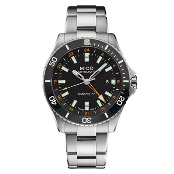 MIDO OCEAN STAR GMT 44MM M0266291105101 - Vincent Watch