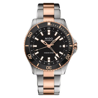 MIDO OCEAN STAR GMT 44mm M0266292205100 - Vincent Watch