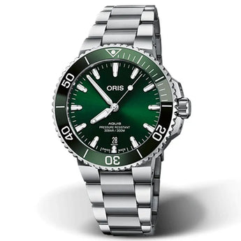 ORIS AQUIS DATE 41.5MM 01 733 7766 4157 - 07 8 22 05PEB - Vincent Watch