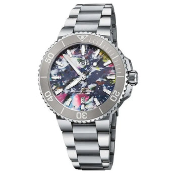 ORIS AQUIS DATE UPCYCLE 41.5MM 01 733 7766 4150 - SET - Vincent Watch