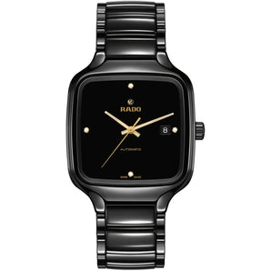 Rado True Square Diamonds 38mm R27078722 - Vincent Watch