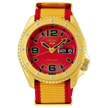 SEIKO 5 WATCH SKX AUTOMATIC LIMITED EDITION 9,999PCS ZANGIEF STREET FIGHTER 42.5mm SRPF24K1 - Vincent Watch