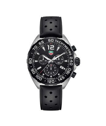 TAG Heuer Formula 1 Chronograph 43mm Rubber Watch CAZ1010.FT8024 - Vincent Watch