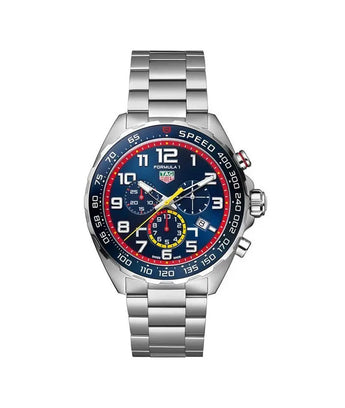TAG Heuer Formula 1 "RED BULL RACING" Chronograph 43mm Stainless Steel Watch CAZ101AL.BA0842 - Vincent Watch