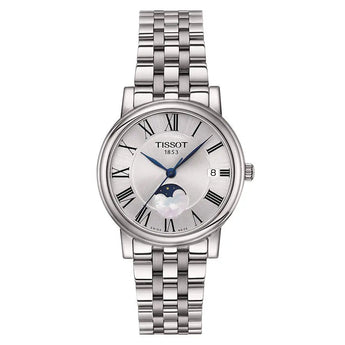TISSOT WATCH CARSON PREMIUM LADY MOONPHASE 32MM T1222231103300 - Vincent Watch