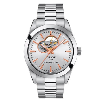 TISSOT WATCH GENTLEMAN POWERMATIC 80 40MM T1274071103101 - Vincent Watch