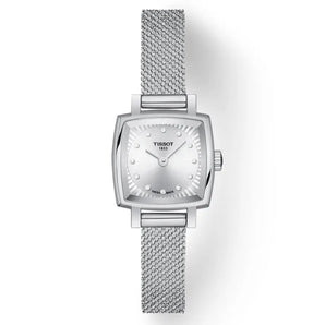TISSOT WATCH LOVELY SQUARE 20MM T0581091103600 - Vincent Watch