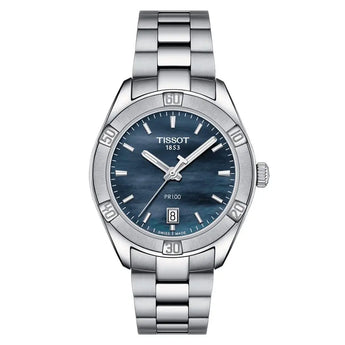 TISSOT WATCH PR 100 SPORT CHIC 36MM T1019101112100 - Vincent Watch