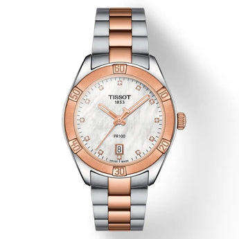TISSOT WATCH PR 100 SPORT CHIC 36MM T1019102211600 - Vincent Watch