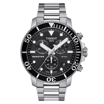 TISSOT WATCH SEASTAR 1000 CHRONOGRAPH 45MM T1204171105100 - Vincent Watch