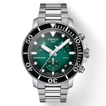 TISSOT WATCH SEASTAR 1000 CHRONOGRAPH 45MM T1204171109101 - Vincent Watch