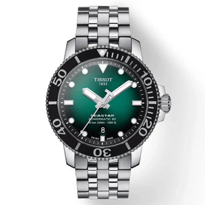 TISSOT WATCH SEASTAR 1000 POWERMATIC 80 43MM T1204071109101 - Vincent Watch
