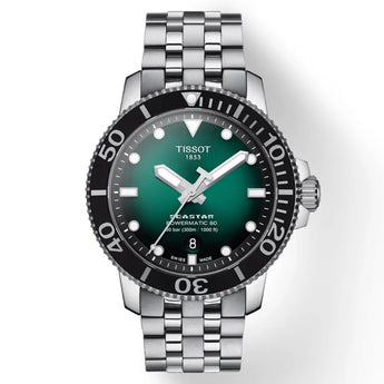 TISSOT WATCH SEASTAR 1000 POWERMATIC 80 43MM T1204071109101 - Vincent Watch