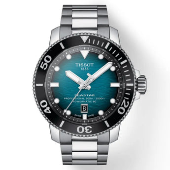 TISSOT WATCH SEASTAR 2000 PROFESSIONAL POWERMATIC 80 46MM T1206071104100 - Vincent Watch