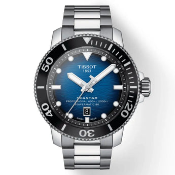 TISSOT WATCH SEASTAR 2000 PROFESSIONAL POWERMATIC 80 46MM T1206071104101 - Vincent Watch