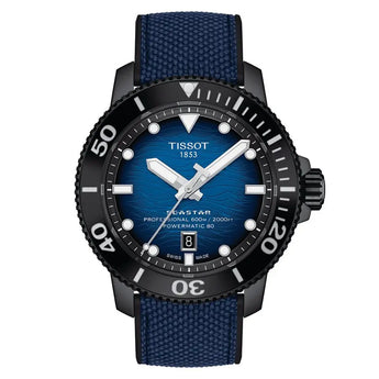 TISSOT WATCH SEASTAR 2000 PROFESSIONAL POWERMATIC 80 46MM T1206073704100 - Vincent Watch