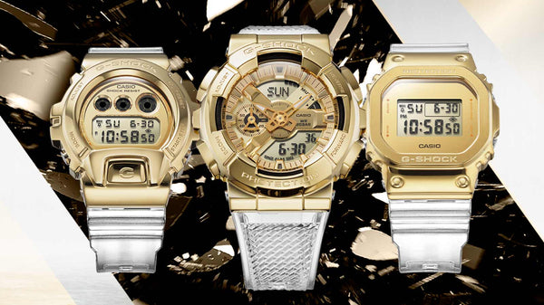 G-SHOCK REVEALS THE GOLD INGOT-INSPIRED METAL COVERED WATCHES