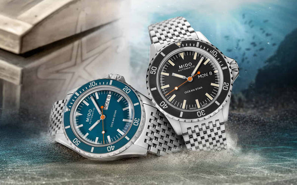 UNDER $1600 Homage diver watch MIDO Ocean Star Tribute