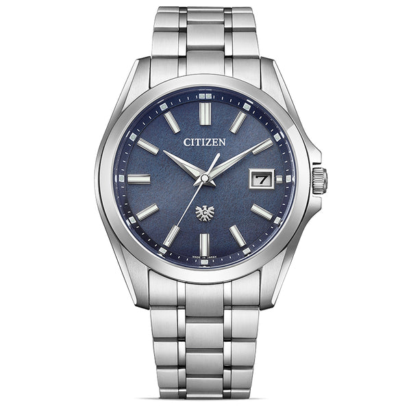 THE CITIZEN ECO-DRIVE Hand-dyed Indigo WASHI DIAL AQ4091-56M - Vincent Watch