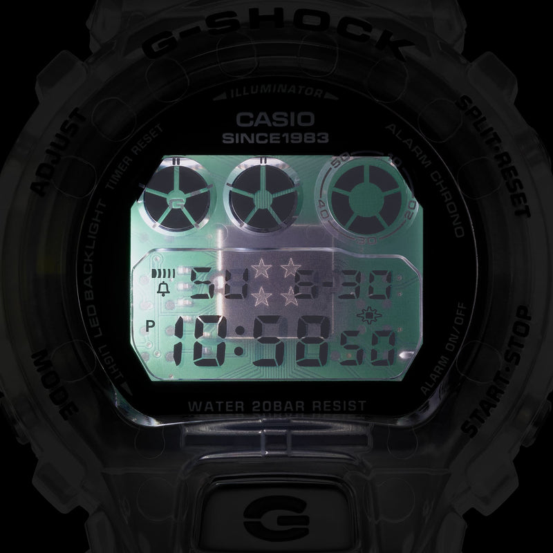 New G-Shock DW-5600 and DW-6900 have new modules with LED light