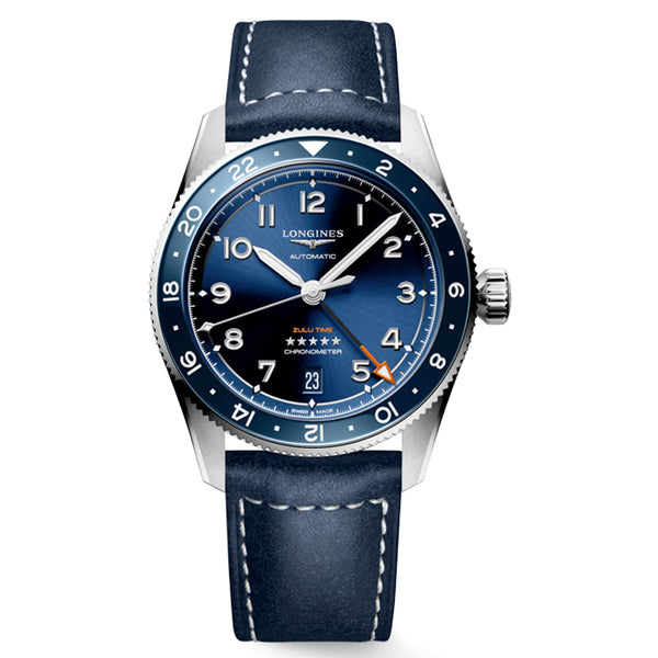 LONGINES SPIRIT ZULU TIME 39MM L38024932 - Vincent Watch