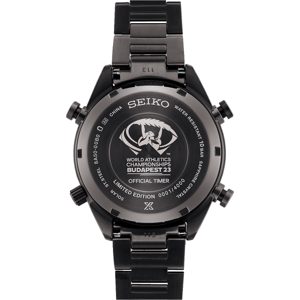 SEIKO WATCH PROSPEX SFJ007P1 ONE HUNDREDTH OF A SECOND 2023 WORLD ATHLETICS LIMITED EDITION SPEEDTIMER - Vincent Watch