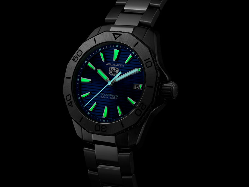 TAG Heuer Aquaracer Solargraph 40mm Watch WBP1113.BA0000 - Vincent Watch