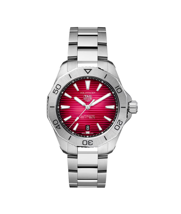 TAG HEUER AQUARACER PROFESSIONAL 200 40MM STAINLESS STEEL WATCH WBP2114.BA0627 - Vincent Watch