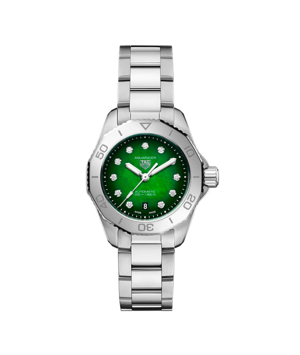 TAG Heuer Aquaracer Professional 200 30mm Stainless Steel Watch WBP2415.BA0622 - Vincent Watch