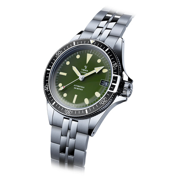 YEMA SUPERMAN 500 DATO 39MM YSUP23A39-ZMS - Vincent Watch