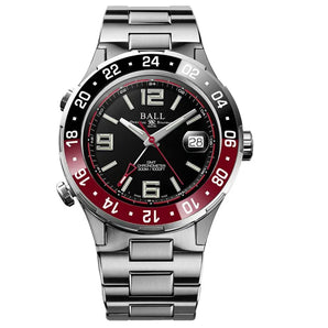 BALL ROADMASTER PILOT GMT 40MM LIMITED EDITION DG3038A - S1C - BK - Vincent Watch
