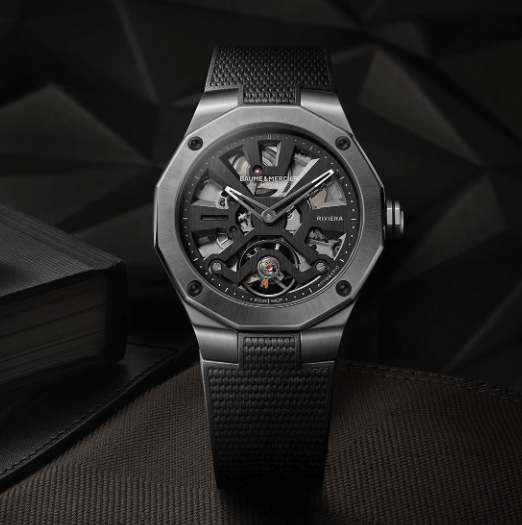 BAUME MERCIER 42MM AUTOMATIC SKELETON RIVERA 10721 – Vincent Watch