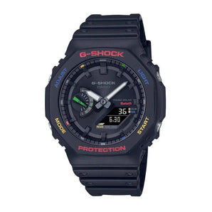 CASIO G - SHOCK WATCH Carbon Core "Colorful" GA - B2100FC - 1ADR - Vincent Watch