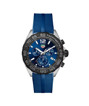 TAG Heuer Formula 1 Chronograph 43mm Rubber Watch CAZ101AV.FT8077 - Vincent Watch