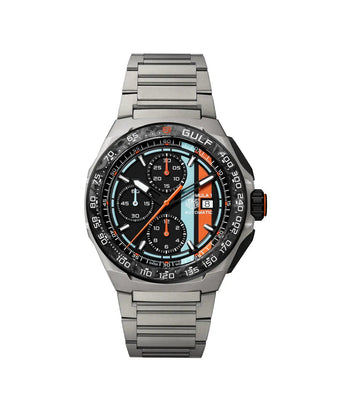 TAG Heuer Formula 1 Chronograph x GULF 44mm Titanium Watch CBZ208B.BF0009 - Vincent Watch
