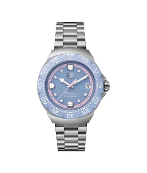 TAG Heuer Formula 1 Solargraph 38mm Stainless Steel Watch WBY111C.BA0042 - Vincent Watch
