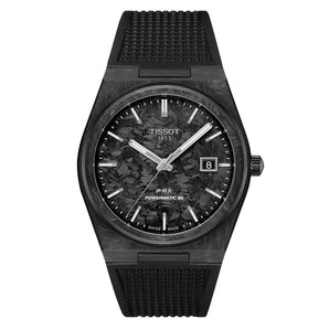 TISSOT WATCH PRX POWERMATIC 80 CARBON 40MM T1379079720100 - Vincent Watch