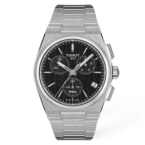 TISSOT WATCH PRX QUARTZ CHRONOGRAPH 41MM T1374171105100 - Vincent Watch