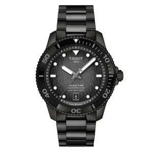 TISSOT WATCH SEASTAR 1000 POWERMATIC 80 PVD 40MM T1208073305100 - Vincent Watch