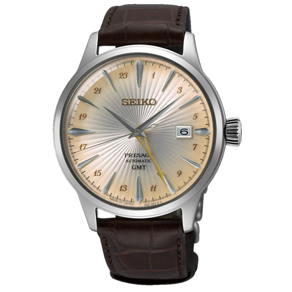 SEIKO WATCH PRESAGE ACACIA COCKTAIL TIME GMT 40.5MM SSK041J1 Vincent Watch