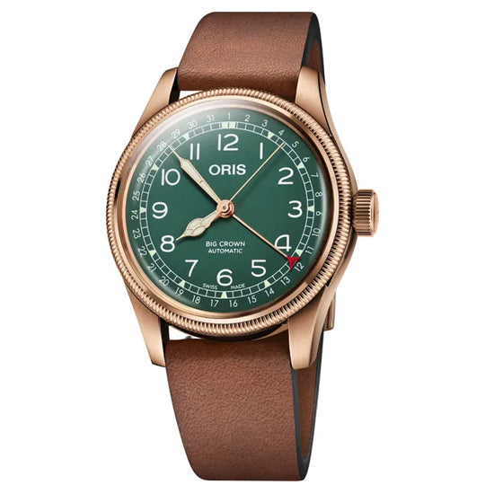 Oris big crown pointer date specs top