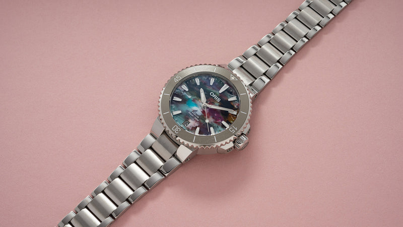 ORIS AQUIS DATE UPCYCLE 41.5MM 01 733 7766 4150-SET - Vincent Watch