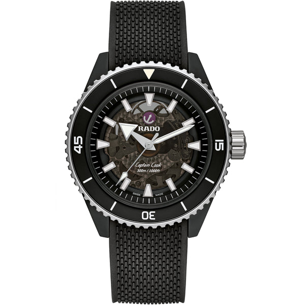 Rado Captain Cook High-tech Ceramic R32127156 - Vincent Watch