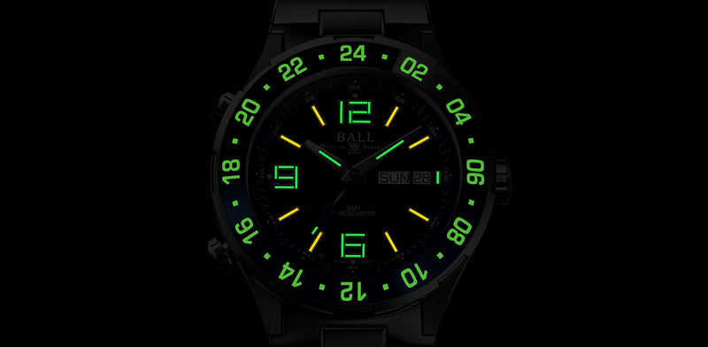 BALL ROADMASTER MARINE GMT LIMITED EDITION DG3030B-S4C-BK - Vincent Watch