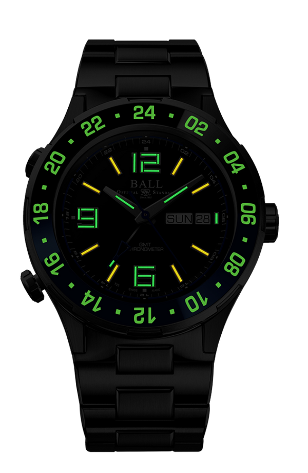 BALL ROADMASTER MARINE GMT LIMITED EDITION DG3030B-S1CJ-BK - Vincent Watch